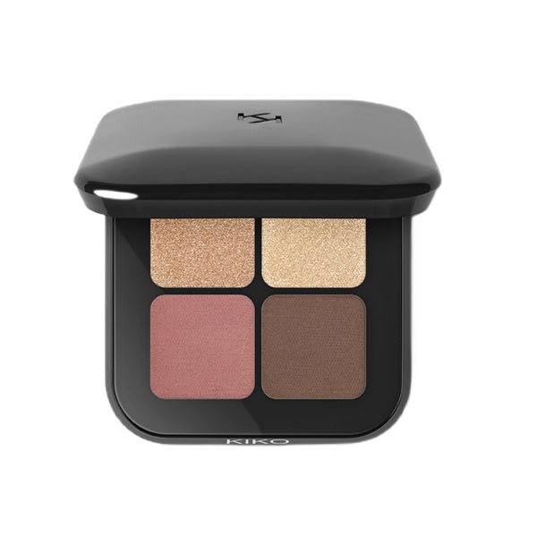 KIKO Milano Bright Quartet Eyeshadow Palette paleta czterech cieni do powiek