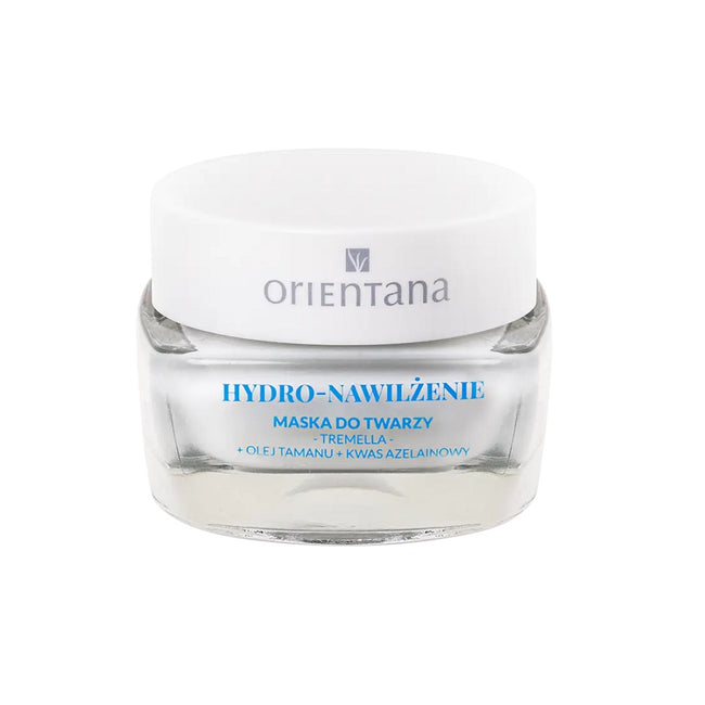 ORIENTANA Hydro-Nawilżenie maseczka łagodząca niedoskonałości Tremella Olej Tamanu Kwas Azelainowy 50ml