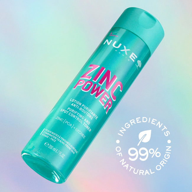 Nuxe Zinc Power oczyszczający tonik zwalczający wypryski 200ml