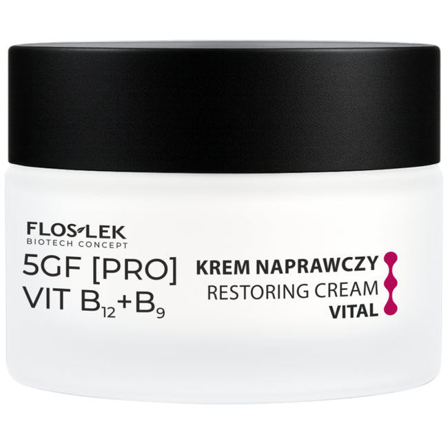 Floslek 5GF [PRO] VIT B12+B9 krem naprawczy do twarzy Vital 50ml