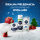 Nivea Men Sensitive Skin zestaw żel pod prysznic 3w1 250ml + łagodzący balsam po goleniu 100ml + łagodząca pianka do golenia 200ml