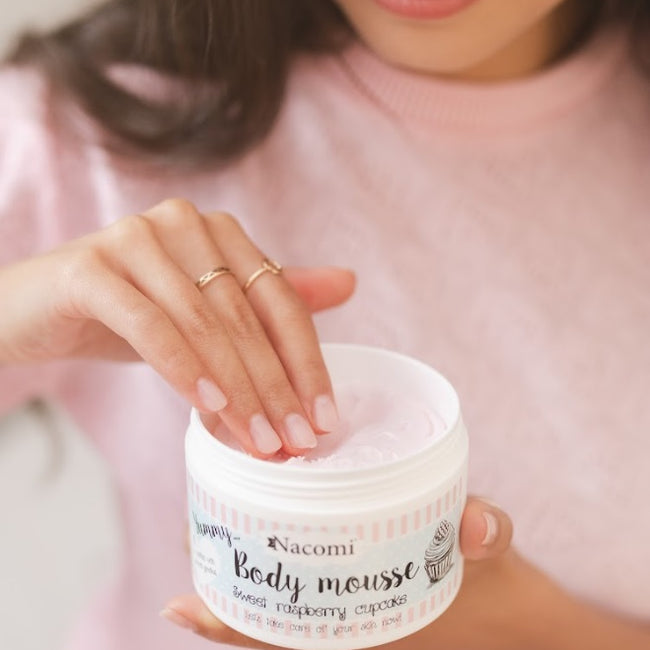 Nacomi Body Mousse mus do ciała Malinowa Babeczka 180ml