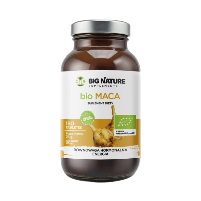 Big Nature Bio Maca suplement diety 150 tabletek