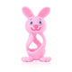 Brush-Baby Bobbie Bunny Teether zabawka-gryzak dla niemowląt Rose Pink