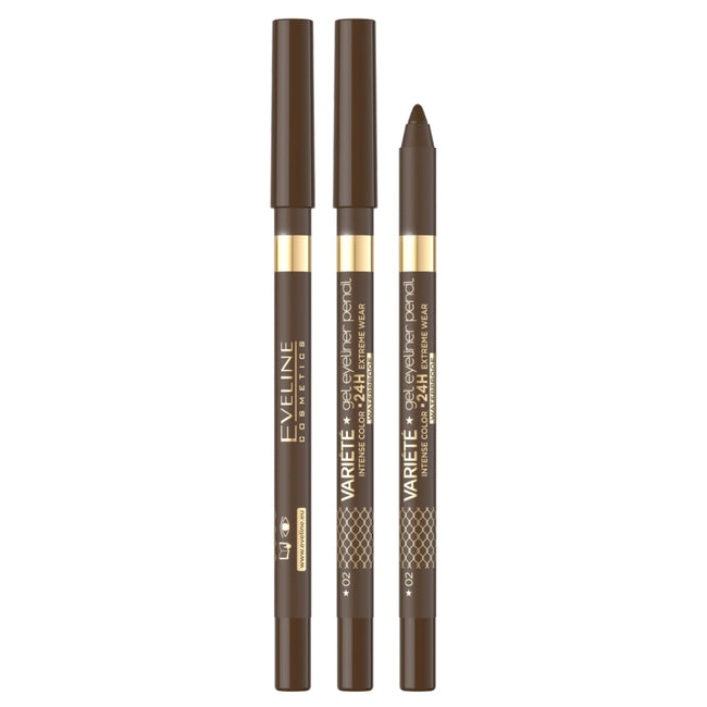 Eveline Cosmetics Variete wodoodporna żelowa kredka do oczu 1szt.