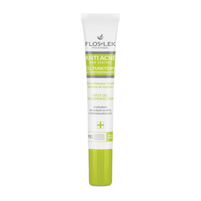 Floslek ANTI ACNE 24H System żel punktowy na niedoskonałości 20ml