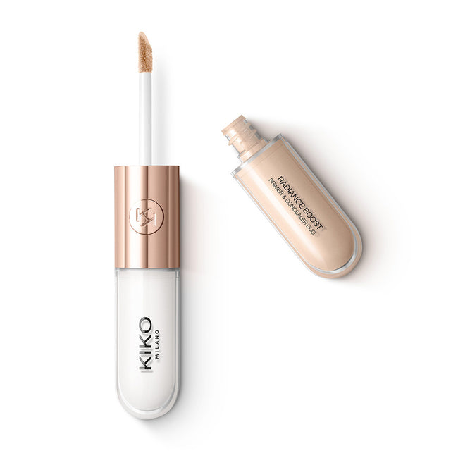 KIKO Milano Radiance Boost Primer & Concealer Duo primer i korektor pod oczy dwa w jednym