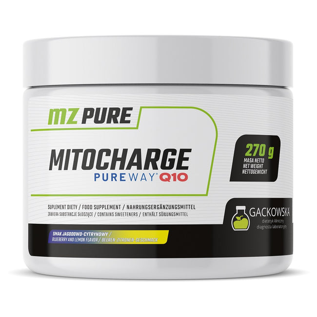 MZ PURE MitoCharge suplement diety w proszku Jagoda z cytryną 270g