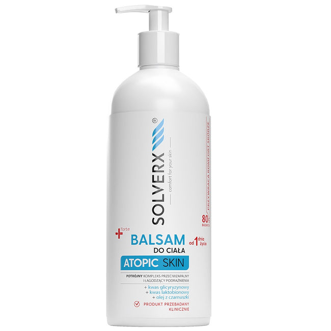 SOLVERX Atopic Skin balsam do ciała skóra atopowa 400ml