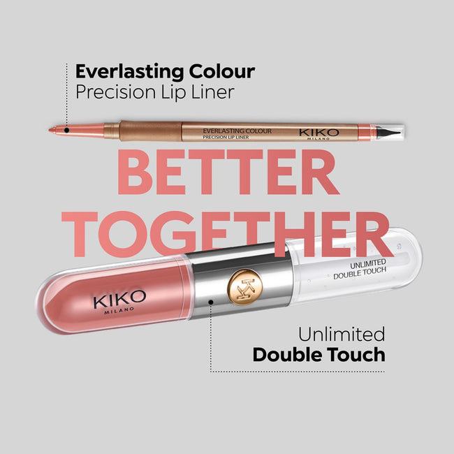 KIKO Milano Unlimited Double Touch dwuetapowa płynna pomadka do ust 6ml