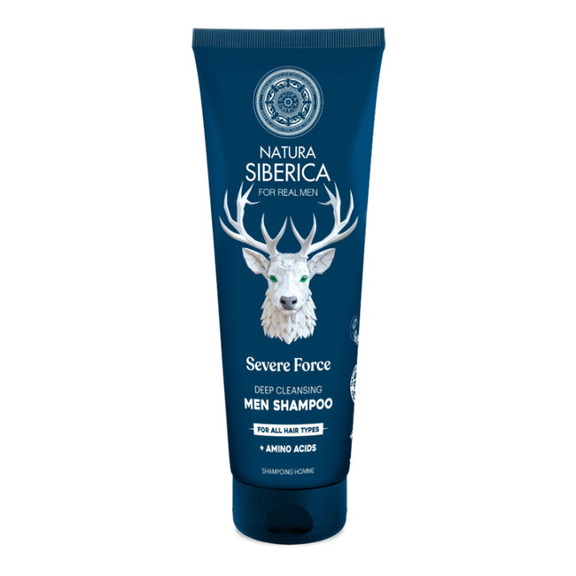 Natura Siberica Men Severe Force szampon głęboko oczyszczający 200ml