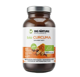 Big Nature Bio Curcuma suplement diety 150 tabletek