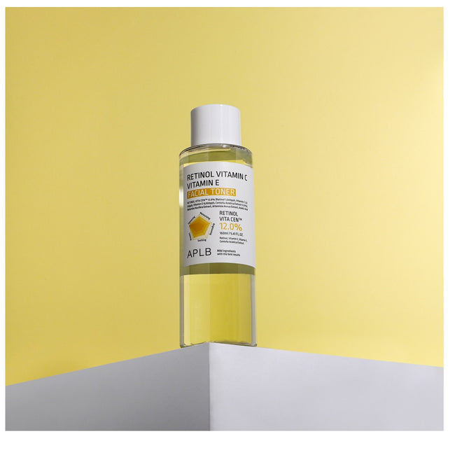 APLB Retinol Vitamin C Vitamin E Facial Toner rozświetlający tonik do twarzy 160ml