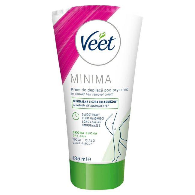 Veet Minima krem do depilacji pod prysznic skóra sucha 135ml