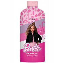 Aura Barbie Shower Gel żel pod prysznic Raspberry 200ml