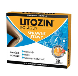 Litozin Kolagen sprawne stawy suplement diety 30 tabletek