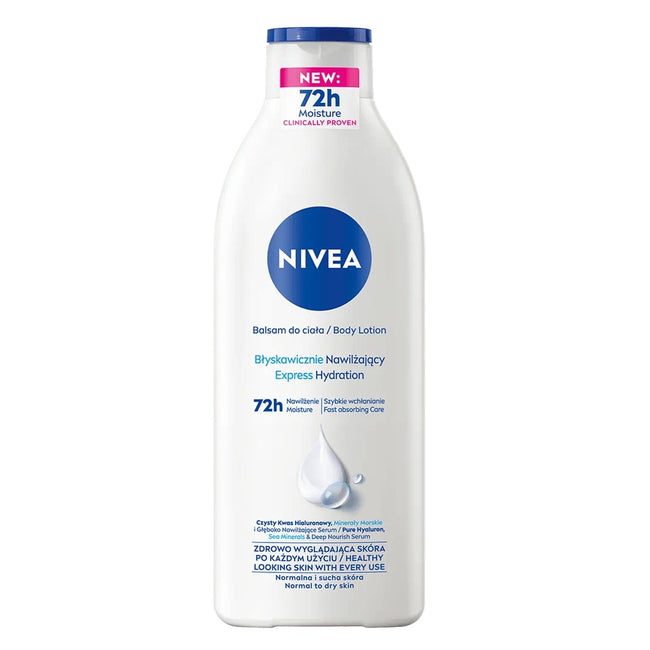 Nivea Błyskawicznie nawilżający balsam do ciała 400ml