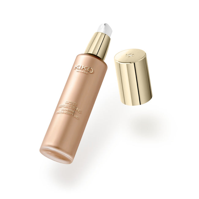 KIKO Milano Gold Reflections Gleaming Face & Body Fluid luksusowy odżywczy balsam do twarzy i ciała 46.5ml