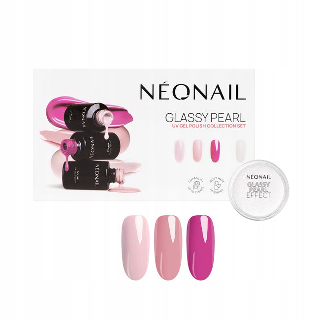 NeoNail Glassy Pearl zestaw do manicure