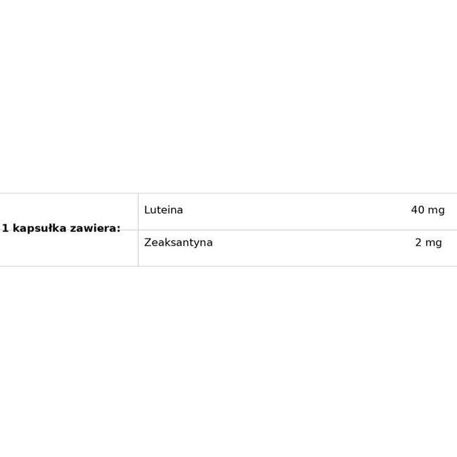 AltoPharma Luteina dobry wzrok suplement diety 60 kapsułek miękkich
