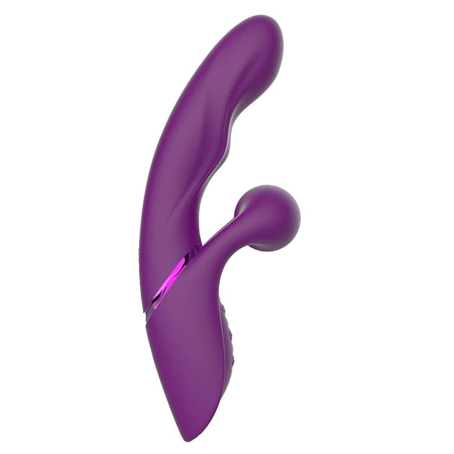 Engily Ross Garlet wielofunkcyjny wibrator do silnej stymulacji miejsc intymnych Purple