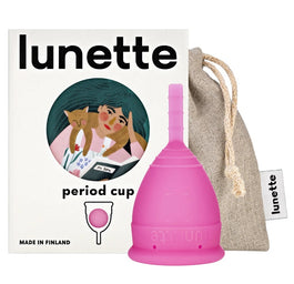 Lunette Period Cup kubeczek menstruacyjny Różowy rozmiar 1