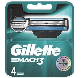 Gillette Mach3 wymienne ostrza do maszynki do golenia 4szt