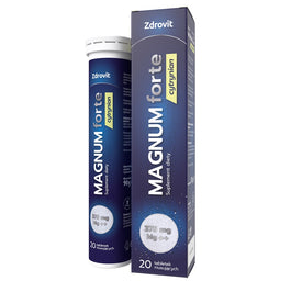 Zdrovit Magnum forte cytrynian suplement diety 20 tabletek musujących