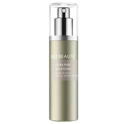 M2 BEAUTE Pearl & Gold Facial Nano Spray rozświetlające serum do twarzy w sprayu 75ml