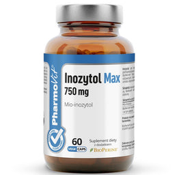 Pharmovit Inozytol Max 750mg suplement diety 60 kapsułek