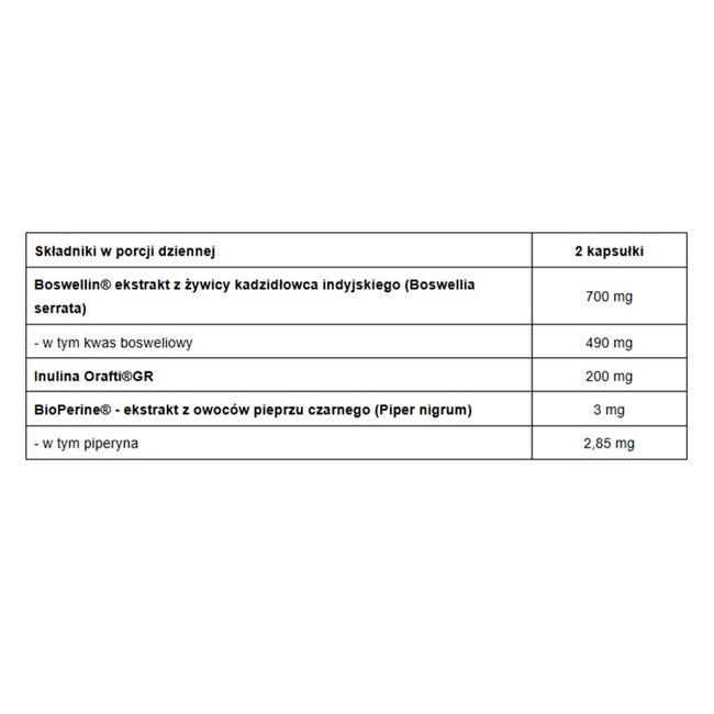 Pharmovit Boswellia 70% kwasu bosweliowego suplement diety 60 kapsułek