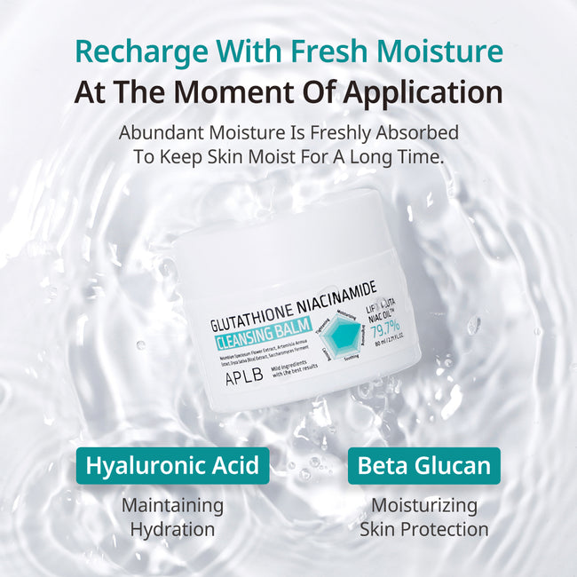 APLB Glutathione Niacinamide Cleansing Balm balsam oczyszczający 80ml