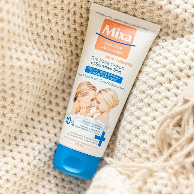 MIXA Senstivie Skin Expert krem do twarzy dla całej rodziny 100ml