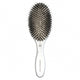 Olivia Garden Expert Care Oval szczotka z włosów z dzika z jonizacją Silver