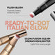 KIKO Milano Glow Fusion Gleam Dream Highlighter rozświetlacz do twarzy w płynie z aplikatorem gąbkowym 14ml