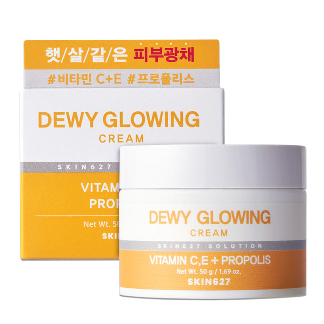 SKIN627 Dewy Glowing nawilżająco-rozświetlający krem do twarzy 50g