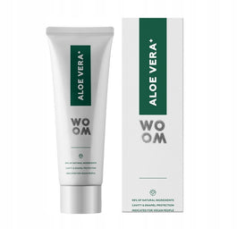 Woom Aloe Vera+ naturalna organiczna pasta wzmacniająca zęby 75ml