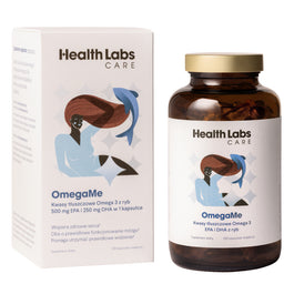 HealthLabs OmegaMe kwasy tłuszczowe suplement diety 120 kapsułek