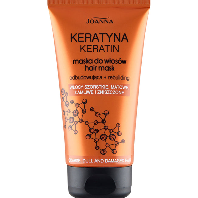 Joanna Keratyna maska odbudowująca do włosów matowych i zniszczonych 150g