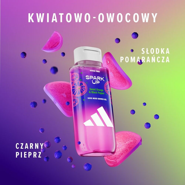 Adidas Vibes Spark Up energetyzujący żel pod prysznic 400ml
