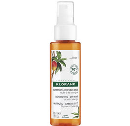 Klorane Nourishing Dry Hair Oil odżywczy olejek do włosów z mango 100ml