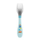 Chicco Metal Cutlery sztućce metalowe 18m+ Niebieskie