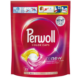 Perwoll Renew Color Caps kapsułki do prania kolorowych tkanin 23szt.