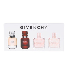 Givenchy Mini Gift Set zestaw L'interdit woda perfumowana 10ml + L'interdit Rouge woda perfumowana 10ml + Irresistible woda perfumowana 8ml+ Irresistible Fraiche woda toaletowa 8ml