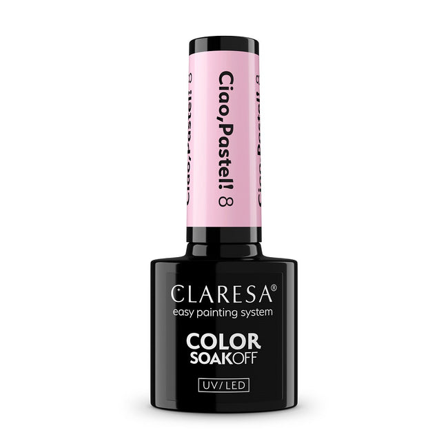 Claresa Color Soak Off UV/LED Ciao Pastel! lakier hybrydowy 5g