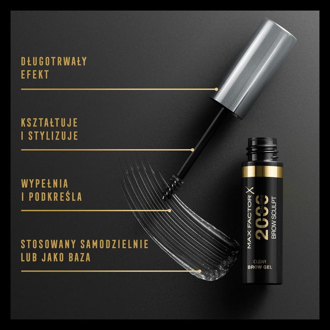 Max Factor 2000 Calorie Brow Gel stylizujący żel do brwi  4.5ml