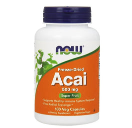 Now Foods Acai 500mg suplement diety 100 kapsułek