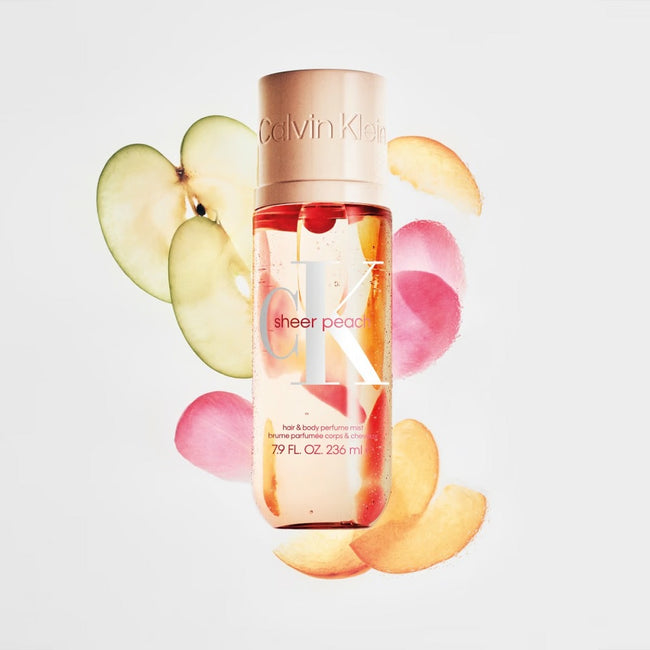 Calvin Klein CK Sheer Peach mgiełka do ciała i włosów 236ml