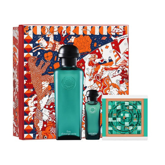 hermes eau d'orange verte woda kolońska 100 ml   zestaw  