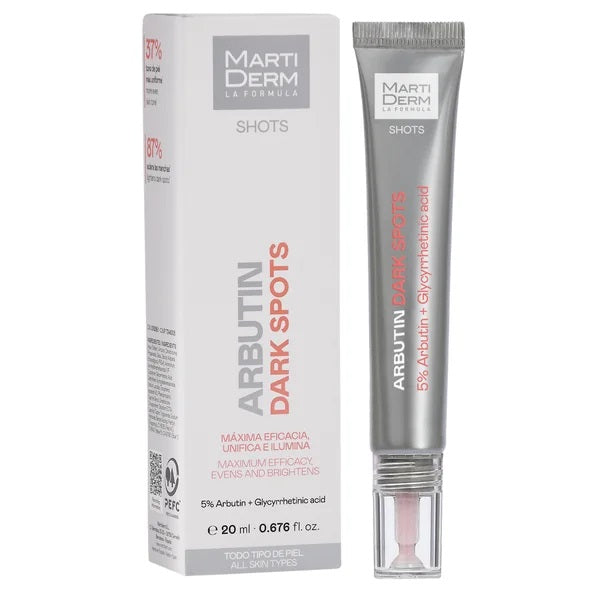 Martiderm Shots Arbutin Dark Spots skoncentrowane serum do twarzy 20ml